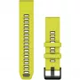 Cinturino Garmin QuickFit 010-13392-08 graphite giallo