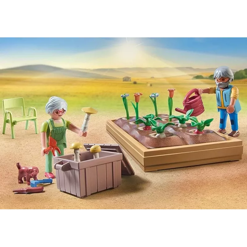 Playmobil 71443 Country: orto con i nonni