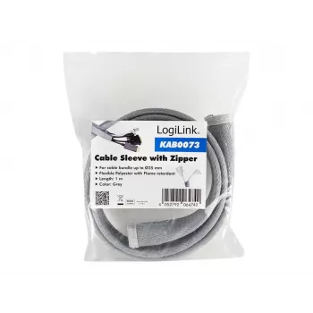 Guaina per cavi LogiLink KAB0073 grigio