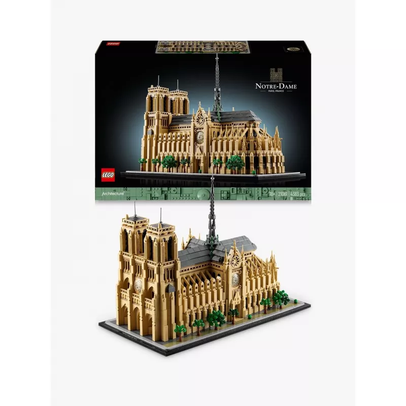 LEGO Architecture Notre-Dame de Paris set per adulti 21061