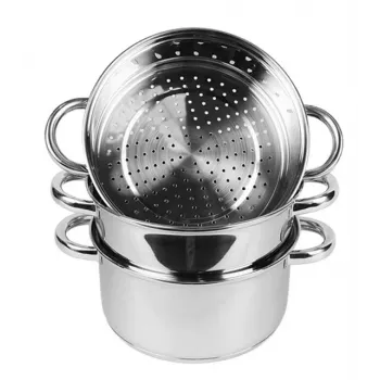 Cuocivapore elettrico Maestro MR-2900-18 1500 W vapore verticale, pentola 18 cm, 2 l, acciaio inox & vetro, adatto all'induzione
