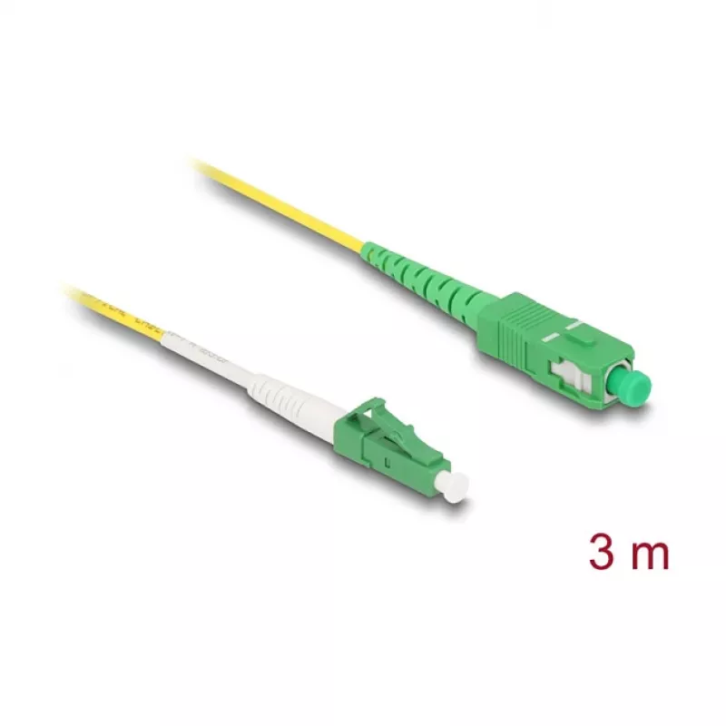 Cavo in fibra ottica InfiniBand DeLOCK 3 m LC SC giallo 83862