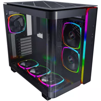 Montech KING 95 PRO Midi-Tower, vetro temperato, ARGB - nero