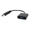 Adattatore DisplayPort a VGA nero