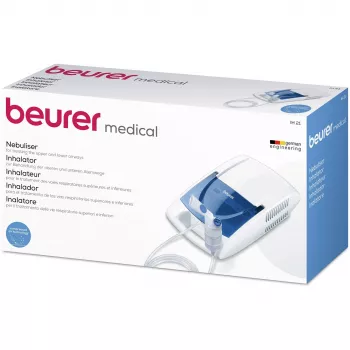 Inalatore Beurer IH 21 nebulizzatore portatile, bianco/blu