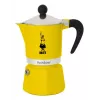 Moka pot Bialetti Rainbow nero giallo