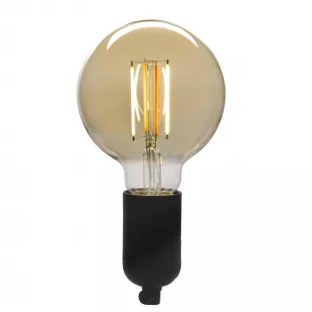 Lampadina smart Denver LBF-404 Wi-Fi nero trasparente classe energetica F