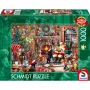 Puzzle Schmidt Spiele 58872 – 1000 pezzi, scena natalizia, dai 12 anni