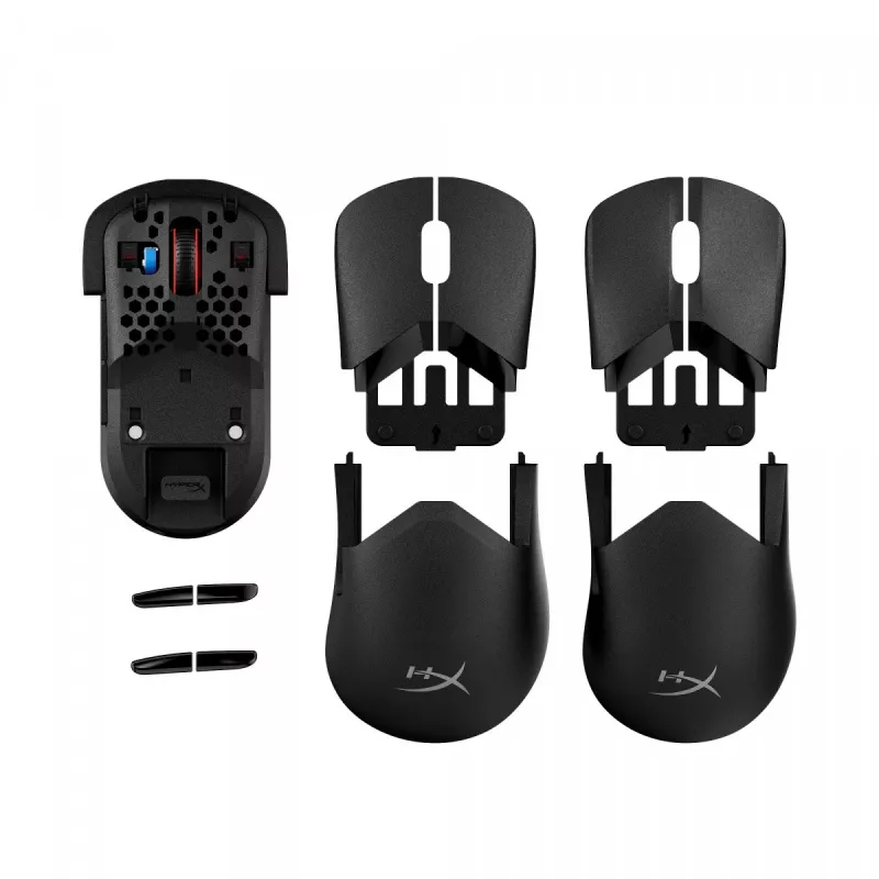 Mouse gaming HyperX Pulsefire Saga Pro wireless (nero)