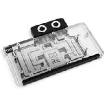 Water block Alphacool Core RX 9070 XT Swift+ trasparente cromo per GPU