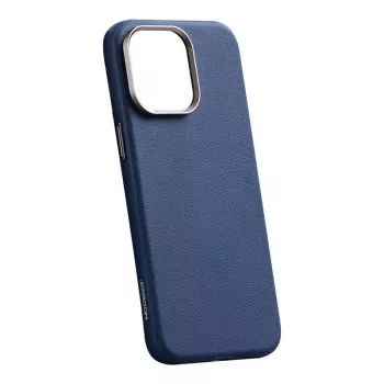 Custodia protettiva magnetica Joyroom JR-BP007 per iPhone 15 Pro Max, blu, compatibile MagSafe