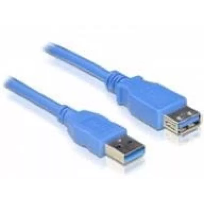 Cavo USB 3.0 connettore/connettore A/A DeLOCK 82540 3 m blu