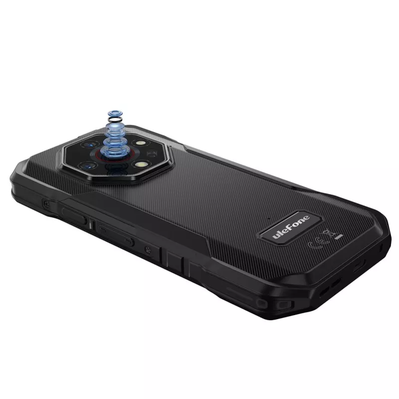 Ulefone Armor X32 Pro 5G smartphone, 5,65 pollici, 8 GB RAM, 256 GB, IP69K, Android 14, Future Black