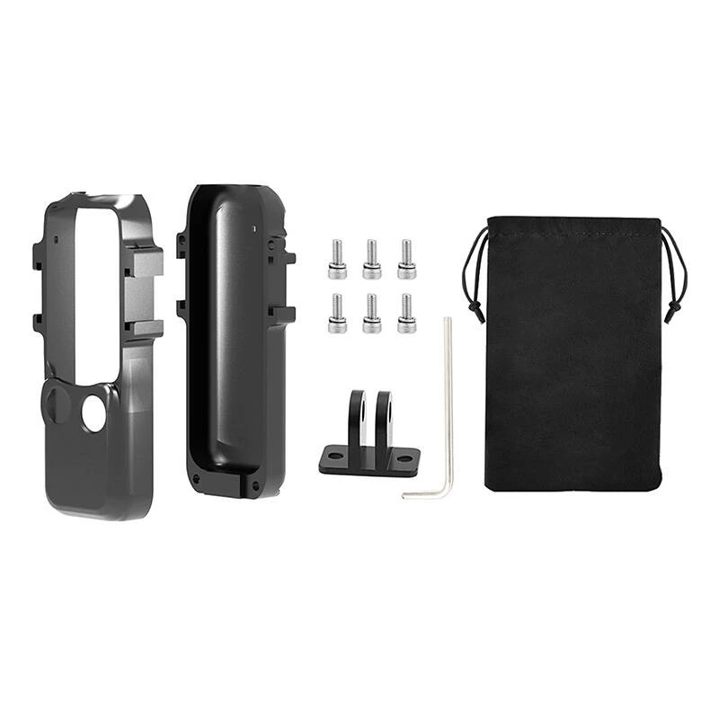Gabbia protettiva in metallo Puluz per DJI Osmo Pocket 3 PU933B – leggera, durevole