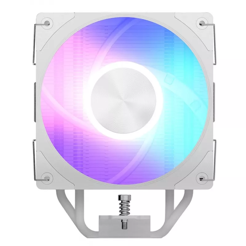 Dissipatore CPU ad aria MODECOM Volcano 0C T202 LCD ARGB 12 cm bianco