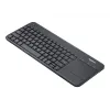 Logitech tastiera wireless touch K400 Plus - tastiera - wireless - 2,4 GHz - ceco - nero
