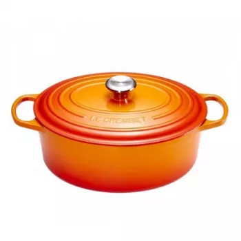 Le Creuset Signature brasiera ovale 29 cm vulcanico