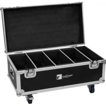 Flightcase Roadinger PLL-384 per 4 fari LED, esecuzione robusta
