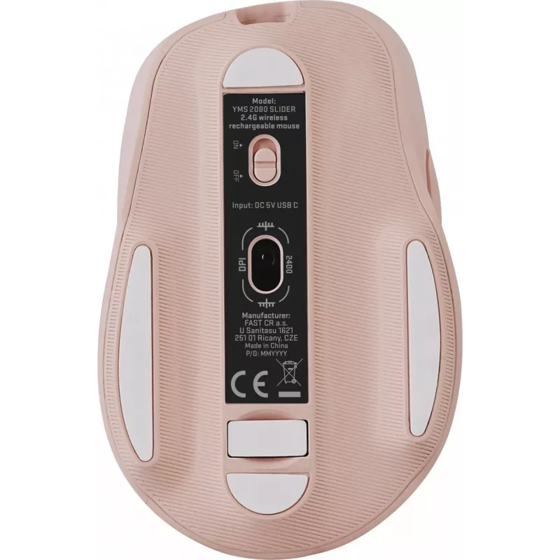 Mouse wireless YENKEE YMS 2080PK SLIDER 2.4GHz