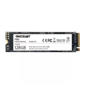 Unità a stato solido interna Patriot Memory P300P128GM28 M.2 128 GB PCI Express NVMe