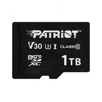 Scheda di memoria MicroSDXC PATRIOT VX Series 1 TB — UHS-I, Class 10, U3, V30, 90 MB/s in lettura, 80 MB/s in scrittura