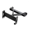 Supporto per tablet FIXED PASSENGER Max — alluminio e plastica, grigio siderale, supporto fisso per poggiatesta