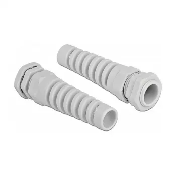 Pressacavo DeLOCK 60346 grigio plastica 1 pz.