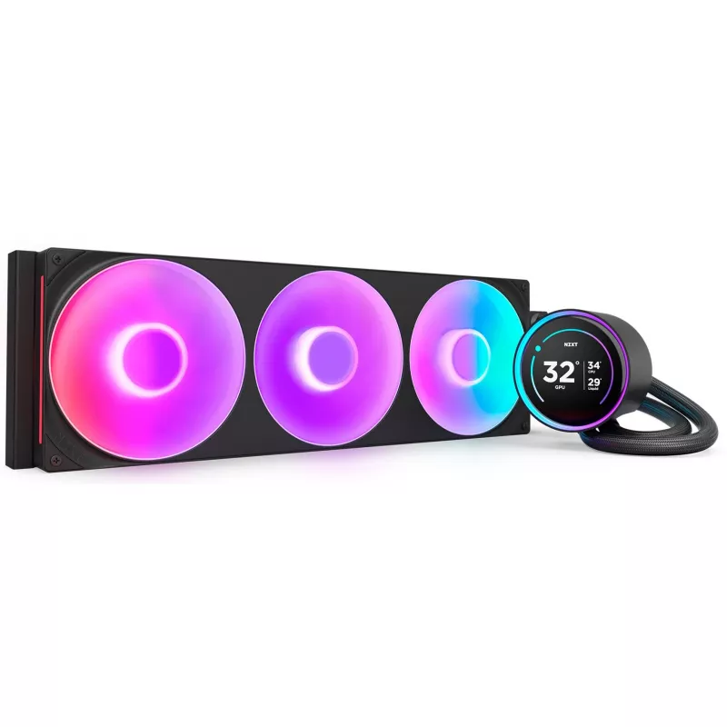 Kraken Elite 420 RGB 420 mm, raffreddamento a liquido nero