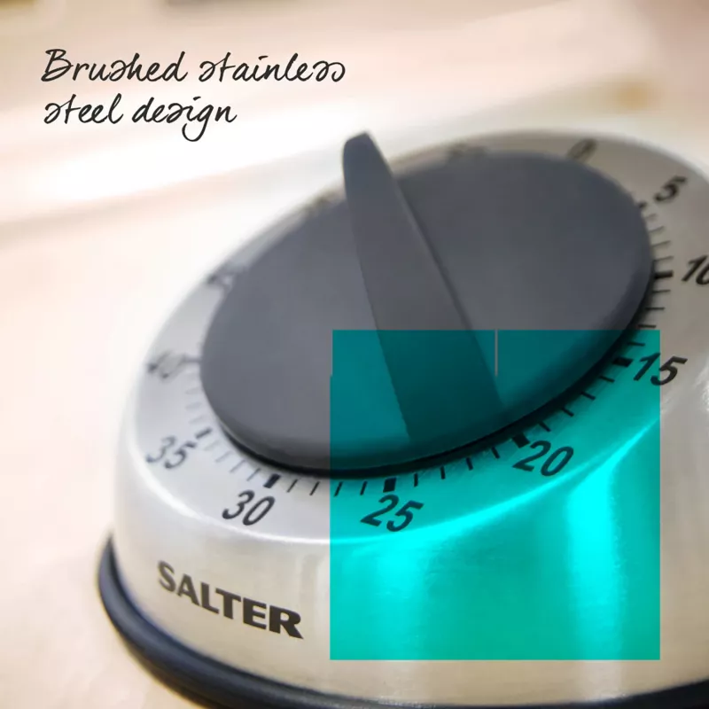 Timer da cucina meccanico Salter 338 SSBKXR15