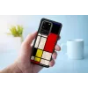 Custodia protettiva iKins per Samsung Galaxy S20 Ultra — Mondrian nero