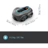 Robot tagliaerba Gardena smart SILENO free superficie massima prato 1200 m² larghezza di taglio 16 cm