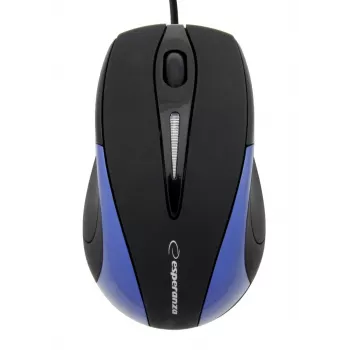 Esperanza EM102B - mouse - ottico - 3 tasti - nero