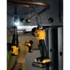 Dewalt 18V XR Li-Ion lampada LED orientabile a batteria - unità base