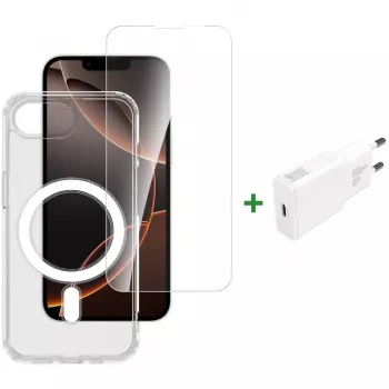 Kit di avvio per cellulare 4smarts 541359 vetro 9H trasparente bianco