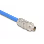 Connettore a filo DeLOCK 86032 M12 LSA 2 cm argento