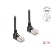 Cavo patch Ethernet Delock 80282 nero