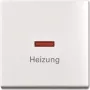 BUSCH JAEGER 1789 H-914 bilanciere con stampa bianco alpino