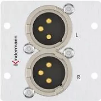 Connettore femmina XLR Kindermann 7444000578