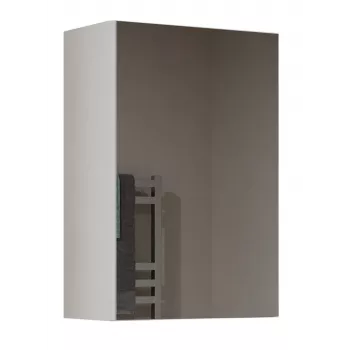 Mobile bagno a parete Top e shop POLA 1DL BIEL — 400×220×600 mm, 3 ripiani, bianco
