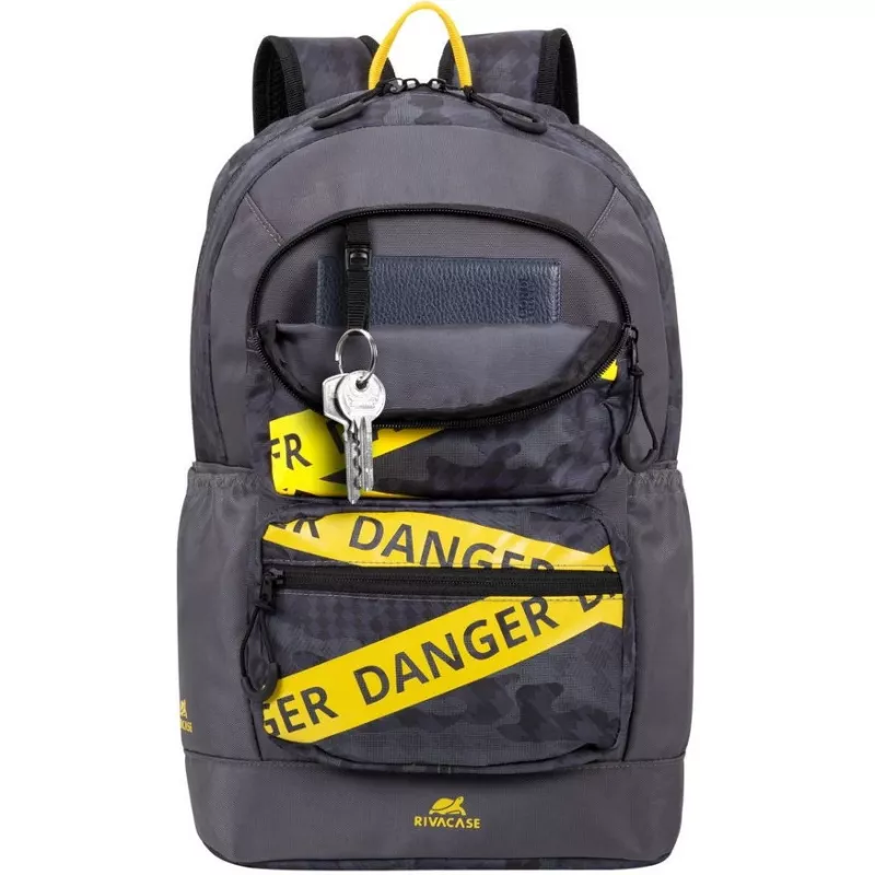 Zaino per notebook Urban 14L 13.3/5421 grigio camo Rivacase