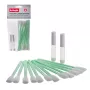 Kit di pulizia per dispositivi ActiveJet AOC-303 — 12 bastoncini in cotone bianchi per tastiere, universali