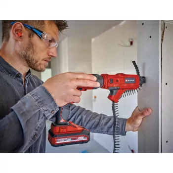 Accessorio a caricatore per avvitatore per cartongesso EINHELL per TE-DY 18 Li e TC-DY 710 E — rosso