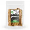 Snack per cani UNISZKI pelle di cervo 100 g — snack naturale da masticare per cani