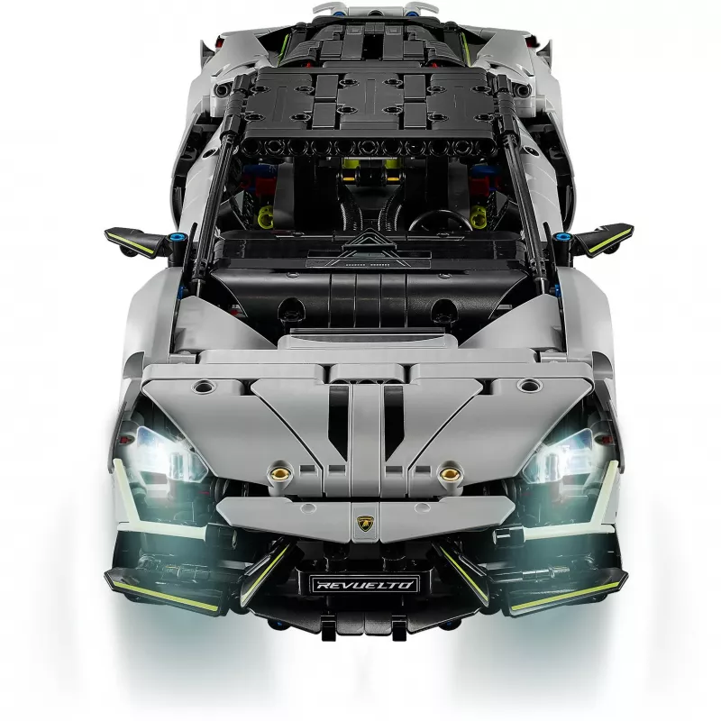 LEGO Technic Supercar Lamborghini Revuelto 42214 — modello dettagliato in scala 1:10, 1.135 pezzi