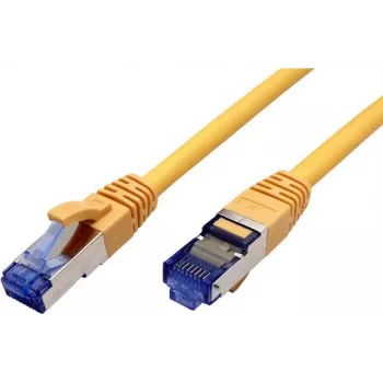 Value 21.99.1934 cavo di rete RJ45, cavo patch CAT 6a S/FTP 0,30 m giallo 1 pz.