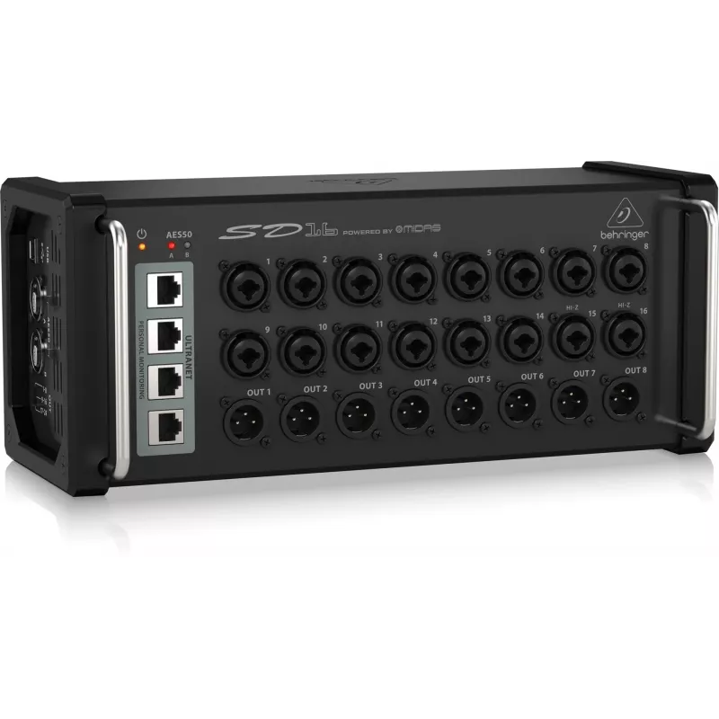 Stagebox Behringer SD16 nero metallo