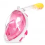 Maschera snorkeling Free Breath M2068G L/XL rosa — maschera snorkeling a viso completo, taglia L/XL