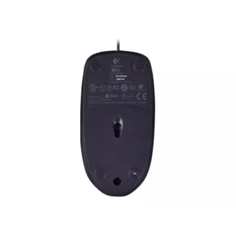 Logitech M90 mouse da ufficio ottico con filo — 1000 DPI, ambidestro, USB Type-A, nero