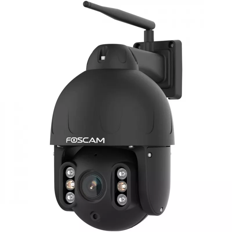 Foscam SD8P telecamera Wi-Fi da esterno con funzione pan e tilt, 8 MP (3840x2160), nera