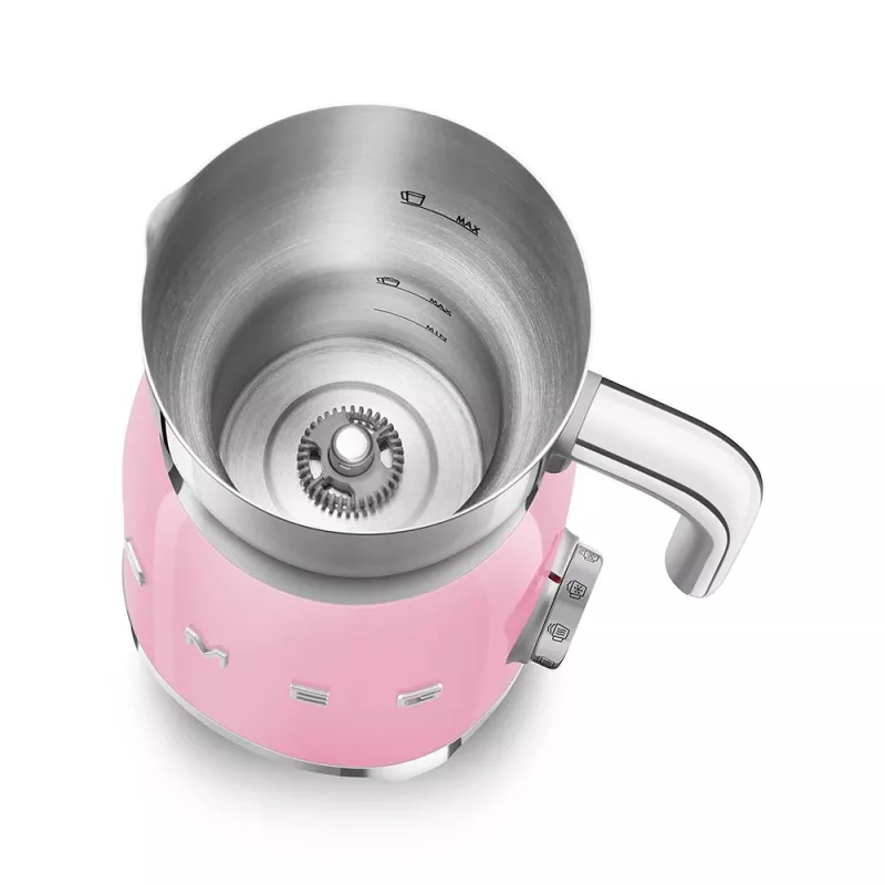 Montapanna automatico Smeg MFF11PKEU rosa acciaio inox 500W